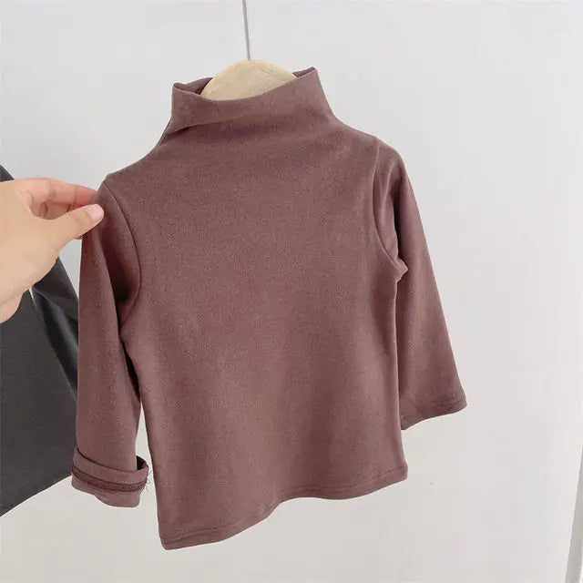 Turtleneck T-Shirt For Kids