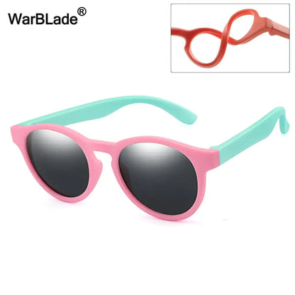 Kids Polarized Round Sunglasses