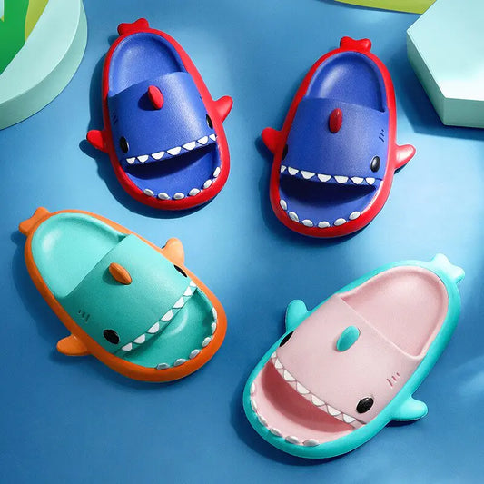 Colorful Shark Kids Sandals